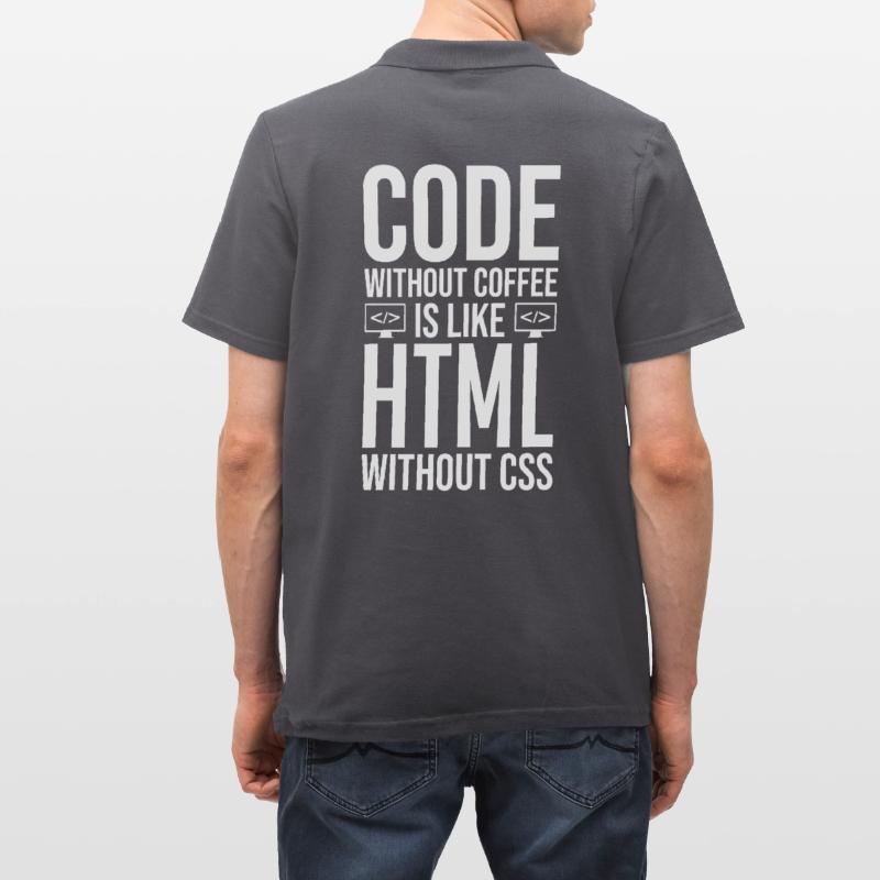 Coder Coffee Gift Men's Polo Shirt