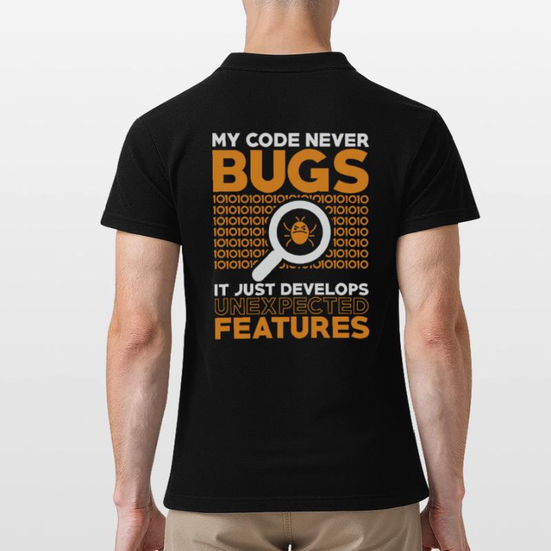 Code Codeur Programmeur Développeur Codeur Polo Homme