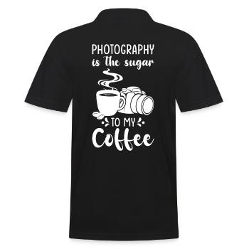 Cadeau des photographes - Polo Homme - noir - Dos - Kai (181cm)