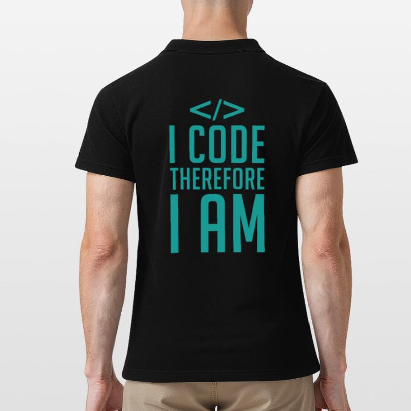 Code Codeur Programmeur Développeur Codeur Polo Homme