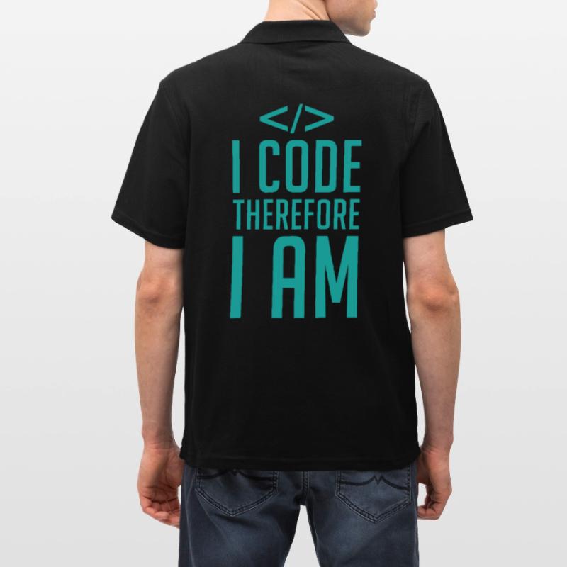 Code Codeur Programmeur Développeur Codeur Polo Homme