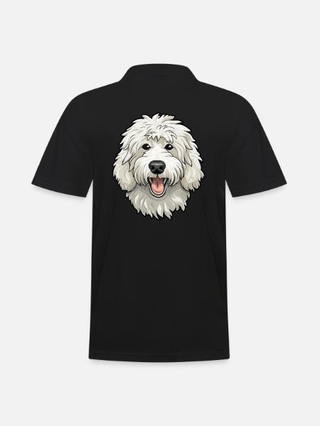 Maremmano Abruzzese dog breeds - Men's Polo Shirt - black