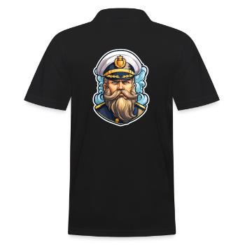 Sailor Old Man - Polo Homme - noir - Dos - Kai (181cm)