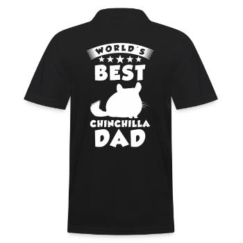 Chinchilla Daddy Cadeau - Polo Homme - noir - Dos - Kai (181cm)