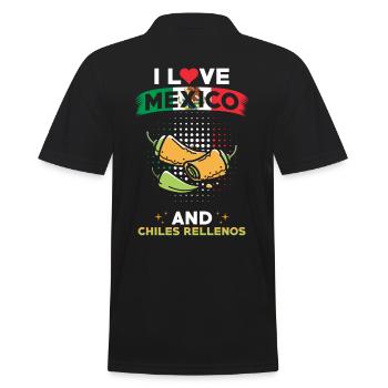 Chiles Rellenos Mexique Mexique - Polo Homme - noir - Dos - Kai (181cm)