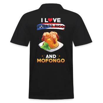 Mofongo Porto Rico Porto Rico - Polo Homme - noir - Dos - Kai (181cm)