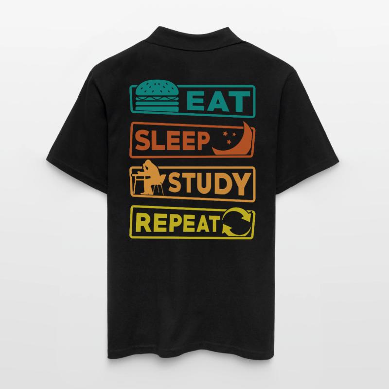 Student Study Learning Exam Men's Polo Shirt