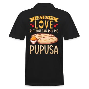 Pupusa Food Salvadoran Dish Tortilla - Polo Homme - noir - Dos - Kai (181cm)