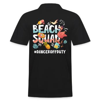Groupe de plage de vacances de danseur - Polo Homme - noir - Dos - Kai (181cm)