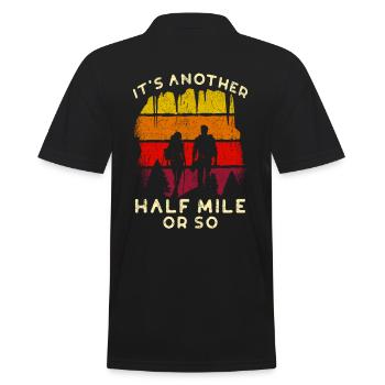 C’est un autre demi-mile de randonnée - Polo Homme - noir - Dos - Kai (181cm)