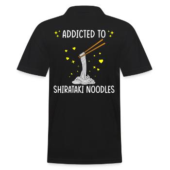 Nouilles Shiritaki - Polo Homme - noir - Dos - Kai (181cm)