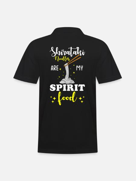 Shiritaki Noodles - Men's Polo Shirt - black