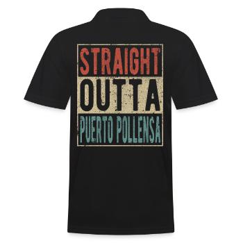 Tout droit sortie de Puerto Pollensa - Polo Homme - noir - Dos - Kai (181cm)