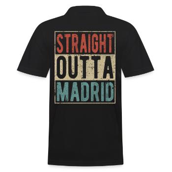 Tout droit sorti de Madrid - Polo Homme - noir - Dos - Kai (181cm)