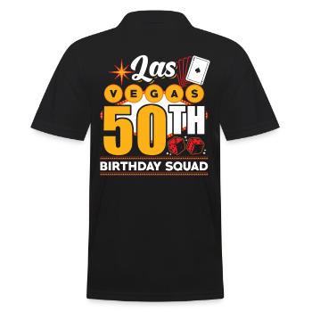 Escouade du 50e anniversaire de Las Vegas - Polo Homme - noir - Dos - Kai (181cm)