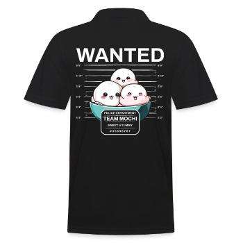 Kawaii Mochi Eiscreme Japanisches Dessert Japan - Männer Poloshirt - Schwarz - Hinten - Kai (181cm)