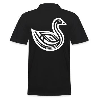 Zodiaque amérindien d’oie - Polo Homme - noir - Dos - Kai (181cm)