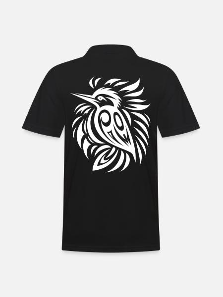 Pic Amérindien Zodiaque - Polo Homme - noir