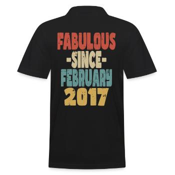 Fabuleux Février 2017 - Polo Homme - noir - Dos - Kai (181cm)
