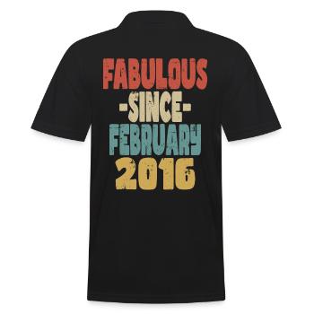 Fabuleux Février 2016 - Polo Homme - noir - Dos - Kai (181cm)