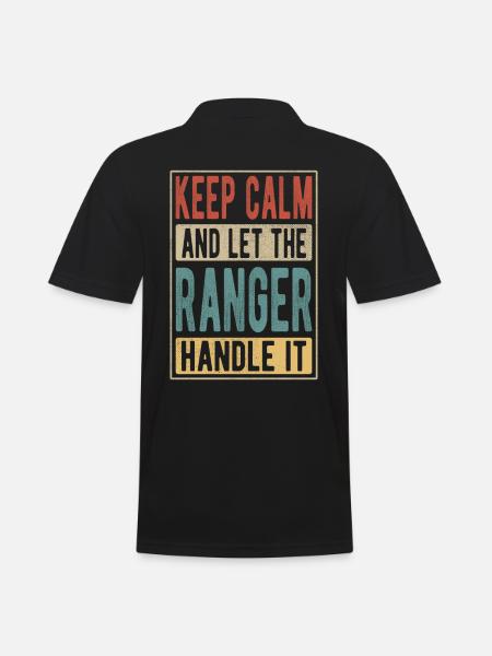 Ranger Retro Gift - Men's Polo Shirt - black