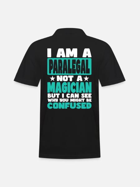 Paralegal - Men's Polo Shirt - black