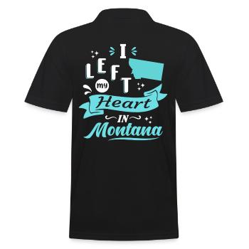 Montana Souvenir Amour - Polo Homme - noir - Dos - Kai (181cm)