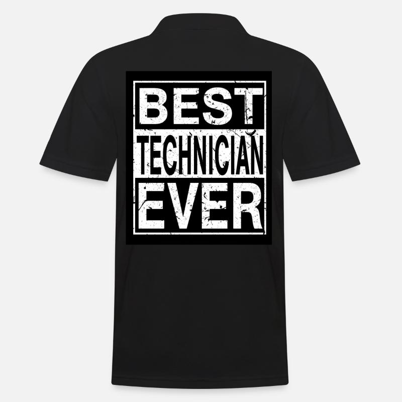 Technician Best Technician - Men's Polo Shirt - black