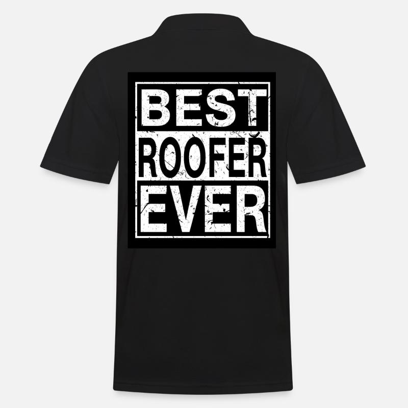 Dachdecker Bester Dachdecker - Männer Poloshirt - Schwarz