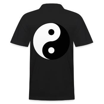 Yin Yang YOGA - Polo Homme - noir - Dos - Kai (181cm)