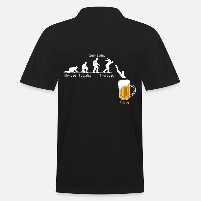 Beer Week - Männer Geschenk - Männer Poloshirt - Schwarz