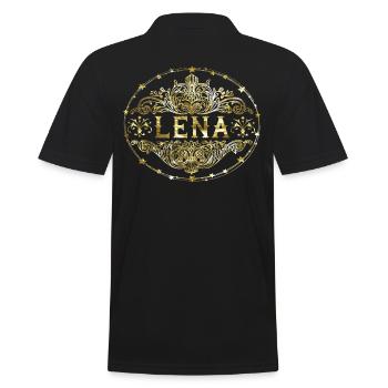Lena - Polo Homme - noir - Dos - Kai (181cm)