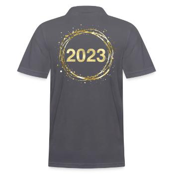 2023 - Polo Homme - charbon - Dos - Nico (186cm)