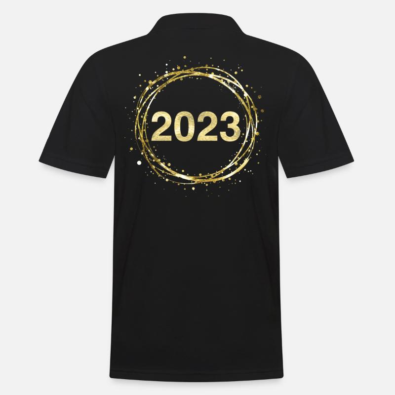 2023 - Männer Poloshirt - Schwarz