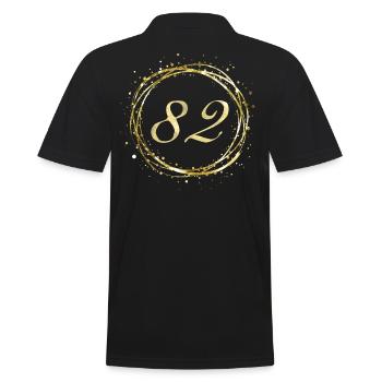82 - Polo Homme - noir - Dos - Kai (181cm)