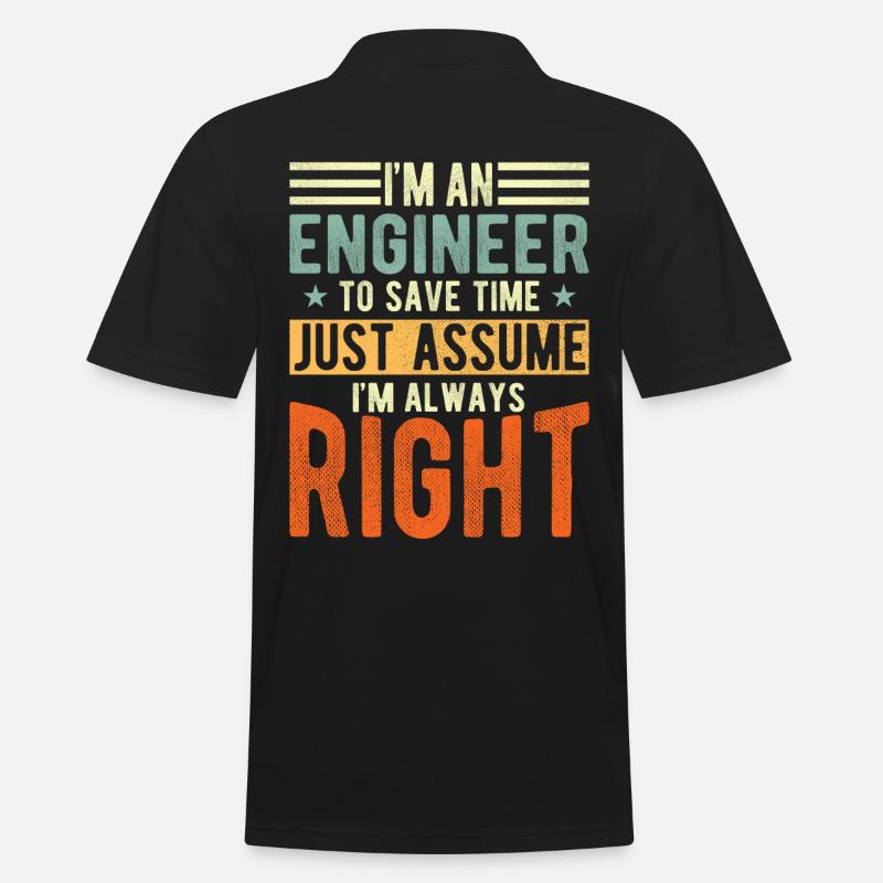 Techniker - Männer Poloshirt - Schwarz