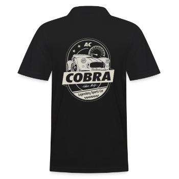 AC Cobra - Sportscar - Cadeau Emblème - Polo Homme - noir - Dos - Kai (181cm)