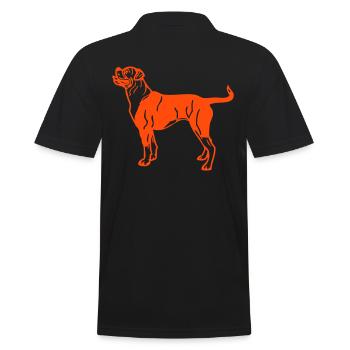 americanbulldog2a - Polo Homme - noir - Dos - Kai (181cm)