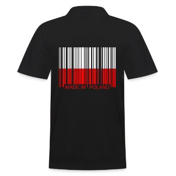 Poland Polska Poland - Men's Polo Shirt - black - Back - Kai (181cm)