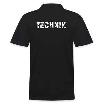technologie - Polo Homme - noir - Dos - Kai (181cm)