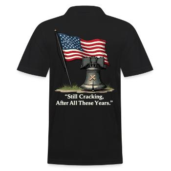 Cloche de la Liberté - Polo Homme - noir - Dos - Kai (181cm)