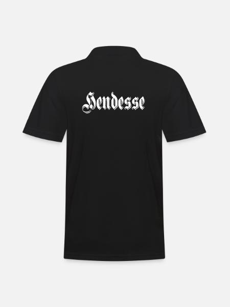 Glovesheim Hendesse - Men's Polo Shirt - black