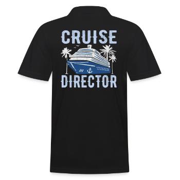 Kreuzfahrt Kreuzfahrtdirektor Directeur de croisière - Polo Homme - noir - Dos - Kai (181cm)