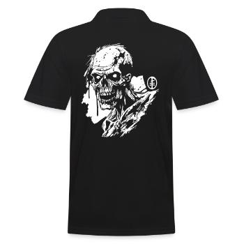 L’horreur est là : Skeleton Zombie - Polo Homme - noir - Dos - Kai (181cm)