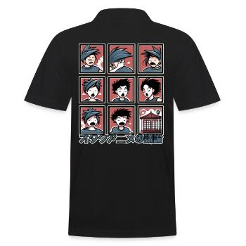 オタクアニメの議論 Anime Otaku Discussions - Polo Homme - noir - Dos - Kai (181cm)
