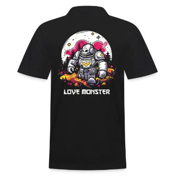 Cher Monster Robot - Polo Homme - noir - Dos - Kai (181cm)