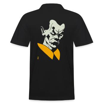 C’est de la merde, le clown triste - Polo Homme - noir - Dos - Kai (181cm)
