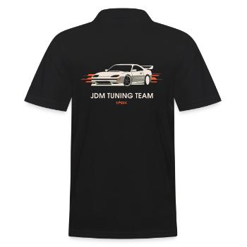 L’équipe de tuning JDM - Polo Homme - noir - Dos - Kai (181cm)