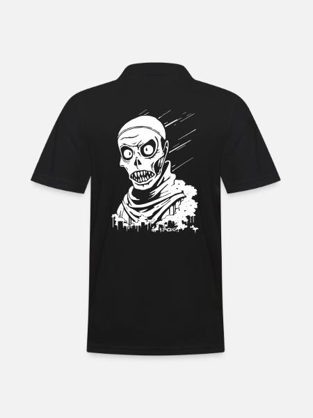 Creature of the Night: Vampire - Men's Polo Shirt - black