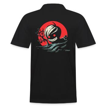 Creepy Horrible Kid pour les fans d’anime d’horreur - Polo Homme - noir - Dos - Kai (181cm)